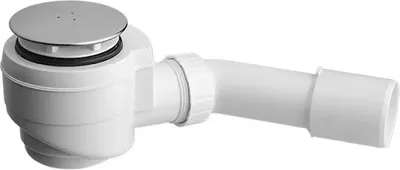 Produktbild von Ablaufgarnitur Siphon Dusche Chrom