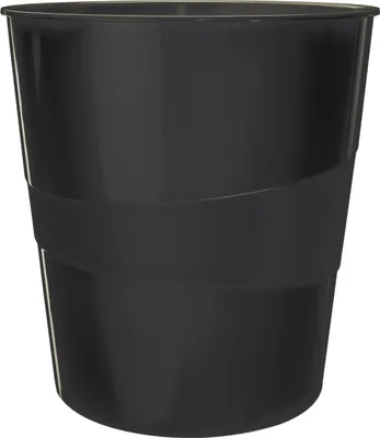 Immagine prodotto di Cestino per rifiuti Wow 15l polistirolo nero confezione da 6