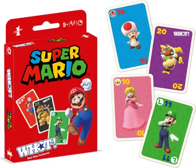 Produktbild von Super Mario Kartenspiel WHOT! *Deutsche Version*