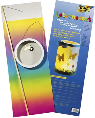 Obrázek produktu pro Folia 996 Řemeslná sada lucerny - 1 kus, duhová