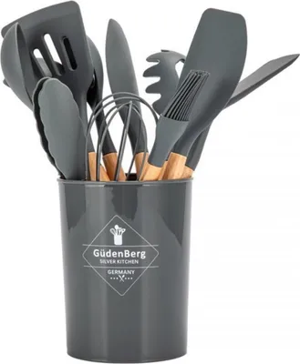 Obrázek produktu pro Elitehoff sada 12 kusů kuchyňského náčiní ve stojanu 48649