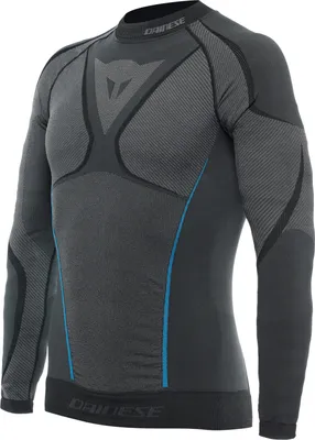 Produktbild von Dainese Dry LS Funktionsshirt Herren schwarz/blau XL/XXL