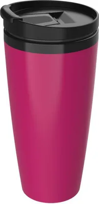 Produktbild von Kaffeebecher to go - Thermobecher auslaufsicher 350ml für Kaffee & Teeliebhaber - BPA-freier Doppelwandiger Isolierbecher  Germany - Berry