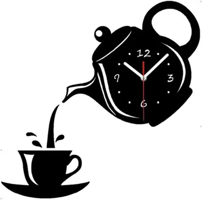 Produktbild von 3D Wanduhr, DIY Große Wanduhr, Acryl, Leise, Einfach zu Installieren, für Wohnzimmer