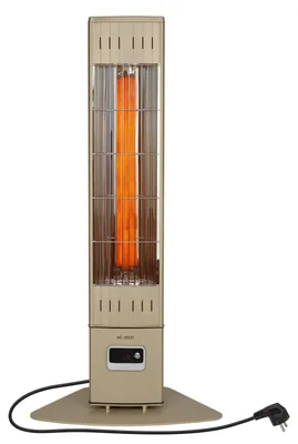 Zdjęcie produktu dla Ogrzewacz tarasowy - 2300 Watt - Beżowy - Wolnostojący - Z pilotem