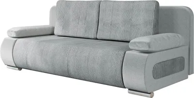 Produktbild von MIRJAN24 Schlafsofa Emma Cord, Sofa mit Bettkasten und Schlaffunktion, Polstersofa Couch vom Hersteller (Farbe: Poso 55 + Paros 05)