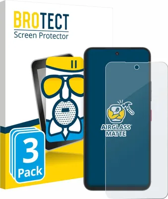 Produktbild von 3x BROTECT Entspiegelungs Schutzglas für Telekom T Phone 3 Pro Schutzfolie Panzer Folie Glas Display Schutz matt