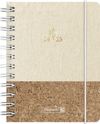 Produktbild von BRUNNEN Schülerkalender 2024/2025 "Naturality", 1 Seite = 1 Tag, A6, 352 Seiten