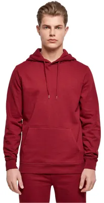 Immagine prodotto di Felpa Basic con cappuccio, modello "Build Your Brand" – felpa con cappuccio da uomo e da donna, vestibilità regular, realizzata in cotone