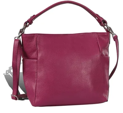 Immagine prodotto di Borsa a tracolla da donna Toscanto in pelle, rosa fucsia D2OTT199SP5