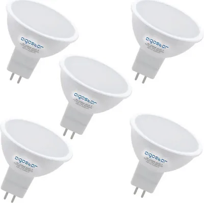 Produktbild von MR16 / GU5.3 LED Leichtmittel Spot Lampe SMD 3 Watt Warmweiß 5 Stück