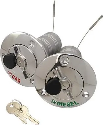 Produktbild von Tankeinfüllstutzen Benzin 1 1/2" abschließbar