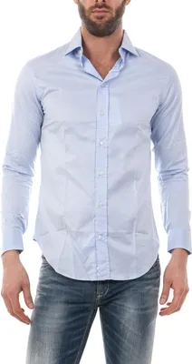 Zdjęcie produktu dla ARMANI COLLEZIONI Koszula Mod. NCNM8LNCC45 Jasnoniebieski Rozmiar: 43