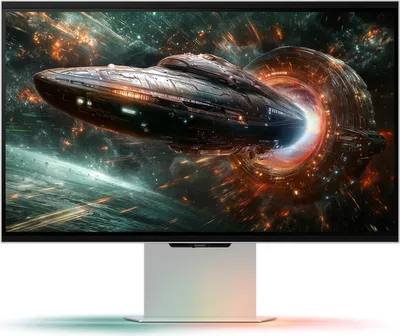 Obrázek produktu pro Samsung G90XF, 68,6 cm (27"), 3840 x 2160 px, 4K Ultra HD, 3D kompatibilita, 1 ms, Stříbrná