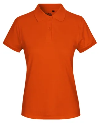 Imagen del producto de Camiseta polo "clásica" para mujer, color naranja, talla L (LT3881)