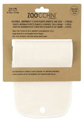 Produktbild von Zoocchini Windeleinlagen 2er-Set, 4-lagig