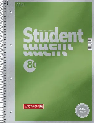 Obrázok produktu pre 5X BRUNNEN 1067140 Collegeblock A4 unliniert Premium