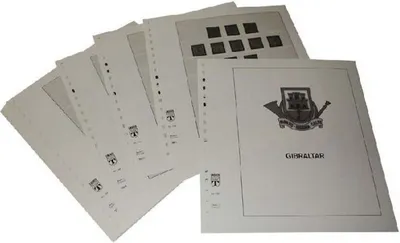 Produktbild von Lindner-T Vordruckblätter T138a Gibraltar - Jahrgang 1972 bis 1984