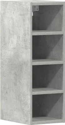 Produktbild von vidaXL Hängeschrank Riga Betongrau 20x29,5x60 cm Holzwerkstoff