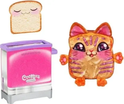 Immagine prodotto di Cookeez Makery Toasty Treatz, tostapane interattivo, peluche profumato, modello casuale