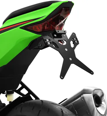 Image de ZIEGER X-Line Support de plaque d'immatriculation compatible avec Kawasaki ZX-4RR