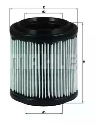 Obrázok produktu pre Vzduchový filter Mahle pre Porsche 928