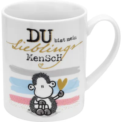 Produktbild von Sheepworld XL-Tasse Motiv Mensch | Riesentasse aus Porzellan, Jumbo-Tasse, 60 cl