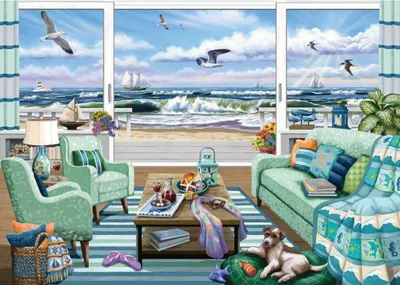 Produktbild von RAVENSBURGER Puzzle Útě k na pláž  1000 dílků