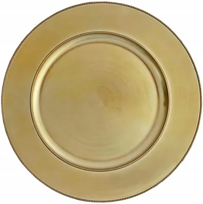 Produktbild von Madex Unterteller Plastik Goldfarben KP0472 33cm