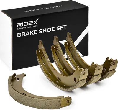 Produktbild von RIDEX Bremsbackensatz Trommelbremse Hinten passend für MERCEDES-BENZ VITO Bus (638) 70B0080