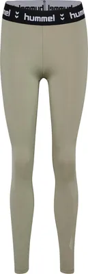 Produktbild von Hummel Hmlpulse mid waist tights - seagrass, Größe:L