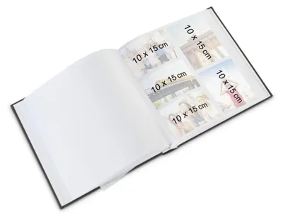 Productafbeelding van Hama Super-Jumbo London, formaat 34x35 cm, 80 witte pagina's, blauw. Artikelnummer: 7156