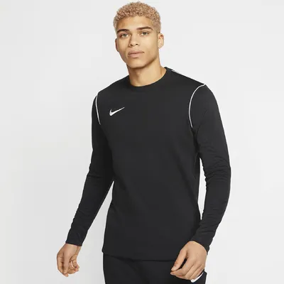 Produktbild von Nike Uni Kinder Y Nk Df Park20 Crew Top Langarm Shirt, Black/White/White, XS