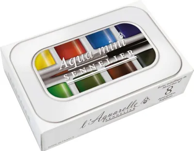 Zdjęcie produktu dla Sennelier 62.0941 Zestaw farlowych Aqua 8 szt.