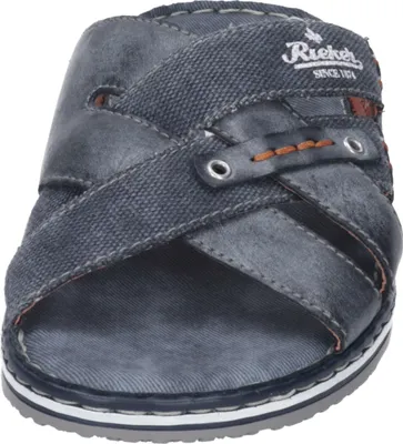 Produktbild von Rieker Herren Pantolette blau, Herren:43 EU
