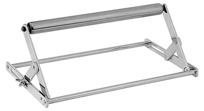 Produktbild von Gehrungssägentisch aus Edelstahl, tragbarer und höhenverstellbarer Sägeständer