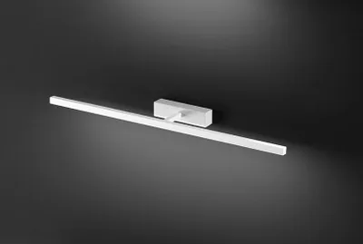 Produktbild von LED-Wandleuchte aus Metall, weiß, 16 W, CCT 3000-4000-6000 K, verstellbarer Diffusor, modernes Design innen/außen - Perenz