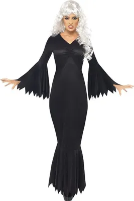 Produktbild von Smiffys - "Midnight" Kostüm für Damen SM419 (L) (Schwarz)