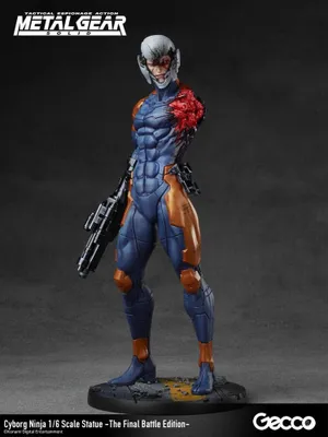 Produktbild von Gecco Metal Gear Solid 1/6 Cyborg Ninja The Final Battle Edition Figur 30 Cm    One Size