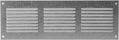 Produktbild von Metall Lüftungsgitter 30x10cm Verzinkt Insektenschutz Abluftgitter Schlitzgitter