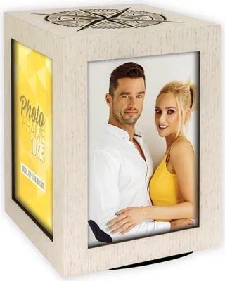 Image de ZEP Cube rotatif Harry Wood 4 photos 10 x 15 cm 13 x 13 x 18 cm
