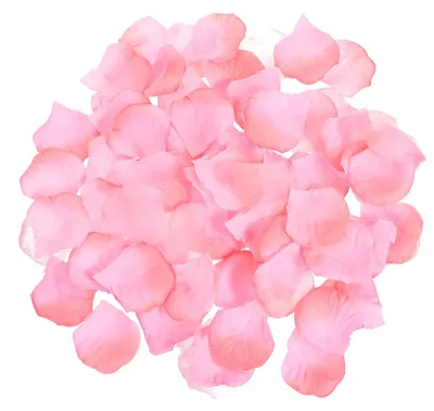 Productafbeelding van Kunstmatige Rozenblaadjes - 1000 Stuks - Voor Decoratie - Roze - 1000 Stuks