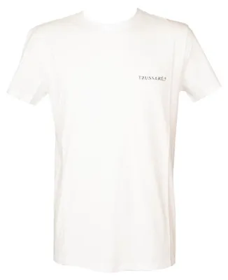 Immagine prodotto di T-shirt uomo TRUSSARDI manica corta girocollo con logo stampato cotone elasticizzato articolo TRU2MTS02, XL, Cotone 95%,Spandex 5%