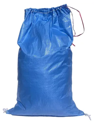 Produktbild von 25x Schwerlastsack Gewebesack Hochwassersack Getreidesack Lagersack 500 x 800 mm PP 30kg mit Band BLAU