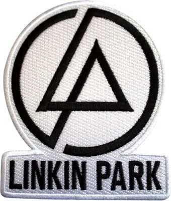 Immagine prodotto di Logo Linkin Park Concentric Text da applicare con il ferro da stiro, bianco