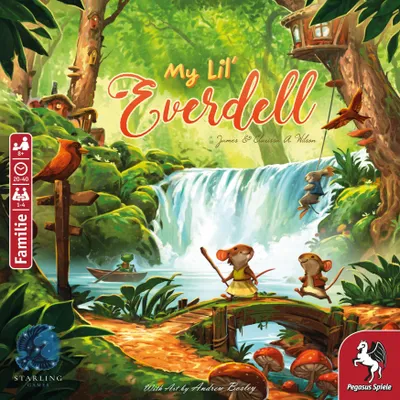 Imagen del producto de My Lil' Everdell (Edición alemana) – Juego de mesa – Pegasus Spiele – 1-4 jugadores – 6+