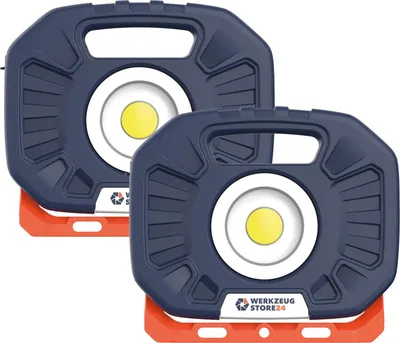 Produktbild von WS24 2x Akku LED-Baustrahler 2.500 Lumen (COB) 25 W - WS24-100119