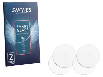 Produktbild von 2x Savvies Schutzglas Folie für Denon DJ SC LIVE 4 (Jog) 9H Panzer Schutzfolie Glas Displayschutz klar transparent