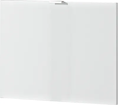 Produktbild von Schuhkipper "397" Front aus MDF in weiss. Abmessungen (BxHxT) 52x42x3 cm
