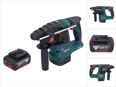 Produktbild von Bosch GBH 18V-22 Professional Akku Bohrhammer 18 V 1,9 J SDS Plus Brushless + 1x Akku 4,0 Ah - ohne Ladegerät